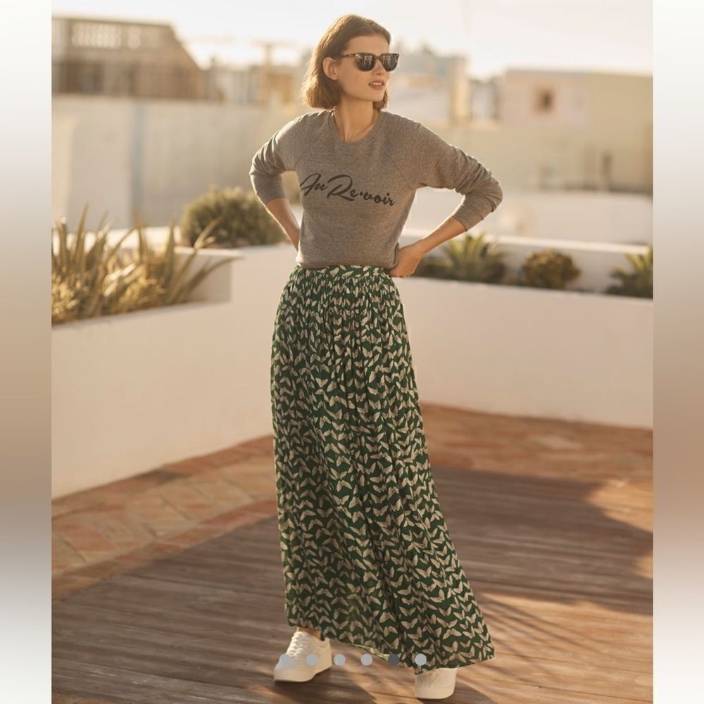Maeve butterfly wide leg pants - Picture 9 of 10